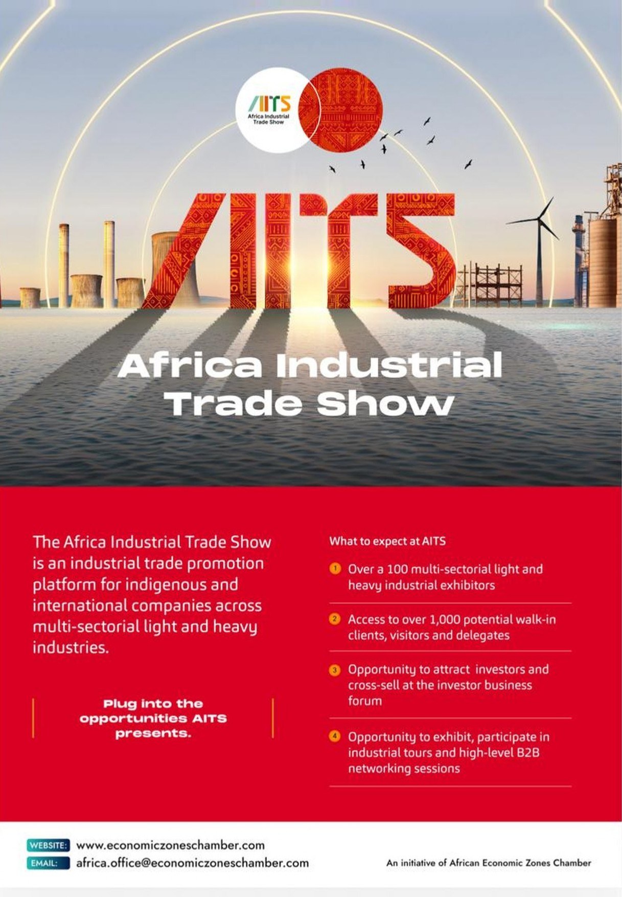 Africa Industrial Trade Show — event poster